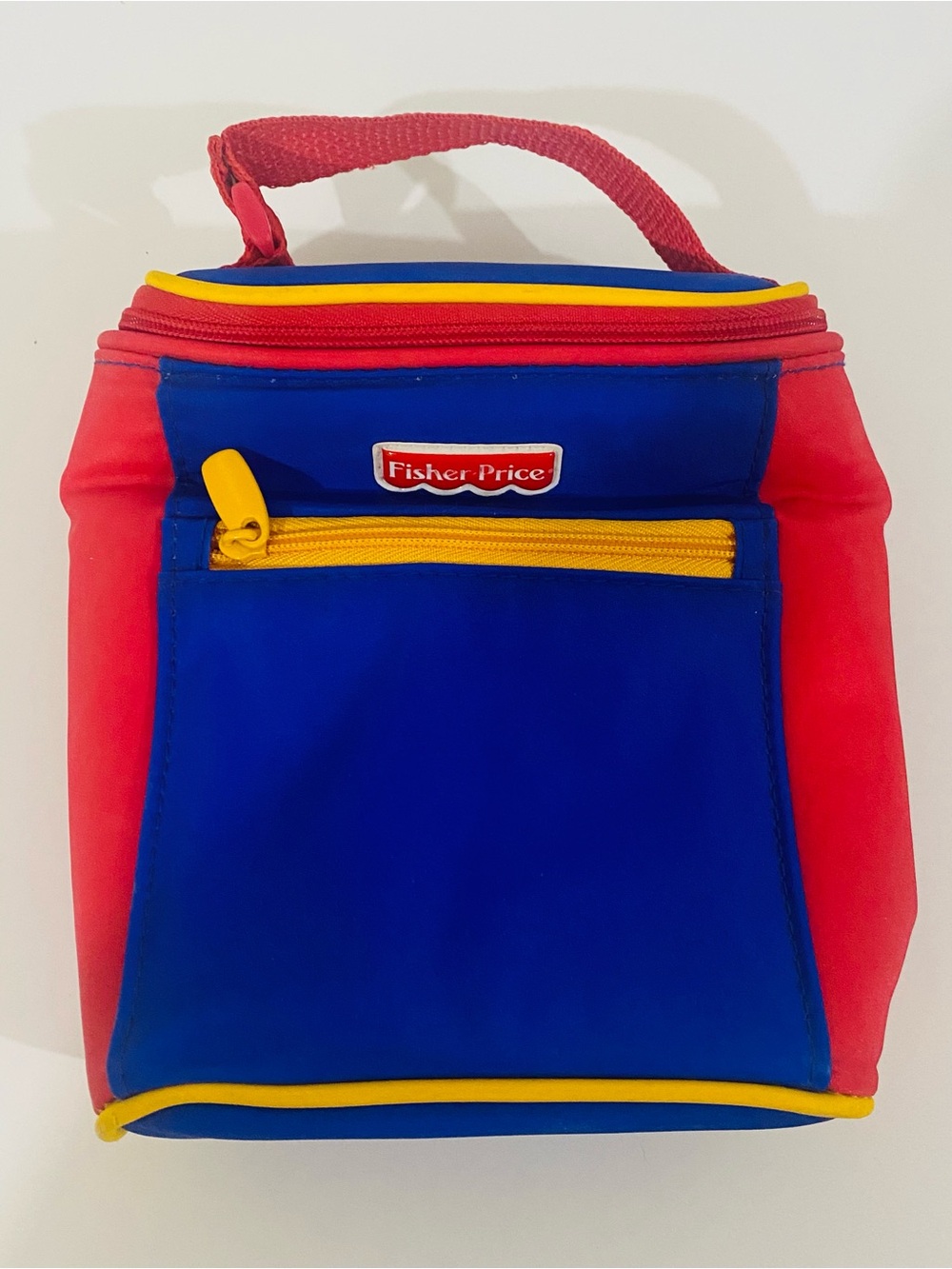 Fisher-Price Blue, Red & Yellow Kids Lunch Bag